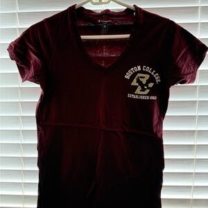 Champion Burgundy Boston College Tee